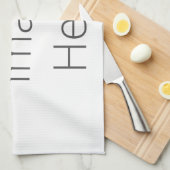 独自のキッチンタオカスタムルを作成する16" x 24" キッチンタオル (四つ折り)