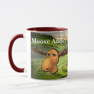 独自のキャプションを作成-緑のマグ マグカップ