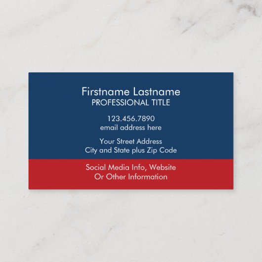 独自のキャンペーンギアの作成 名刺 (裏面)