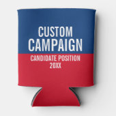 独自のキャンペーンギアの作成 缶クーラー (正面)