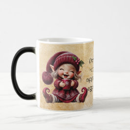 独自のギグリングヴィンテージクリスマス格言の作成 モーフィングマグカップ