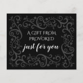 独自のギフトの作成マーケティングギフトの挿入 チラシ (正面)