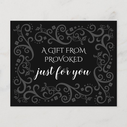 独自のギフトの作成マーケティングギフトの挿入 チラシ (正面)