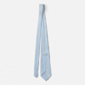 独自のギフトをパーソナライズされた作成 |赤ちゃんブルーの水彩 ネクタイ (裏面)
