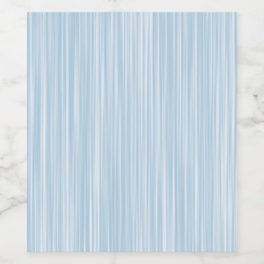 独自のギフトをパーソナライズされた作成 |赤ちゃんブルーの水彩 ワインラベル (シングルラベル)