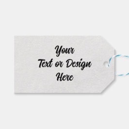 独自のギフトラベルの作成 ギフトタグ