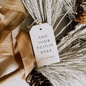 独自のギフト空白のラベル ギフトタグ