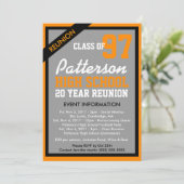 独自のクラスの作成懇親会招待状 招待状 (スタンド正面)