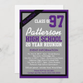 独自のクラスの作成懇親会招待状 招待状 (正面/裏面)