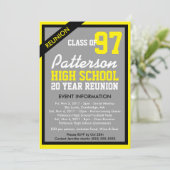 独自のクラスの作成懇親会招待状 招待状 (スタンド正面)