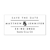 独自のクラスタイポグラフィの作成日付の保存 ラバースタンプ (インプリント)