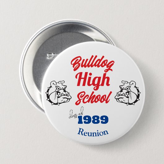 独自のクラスパーソナライズされた懇親会の作成 缶バッジ (正面&裏面)