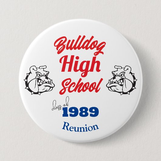 独自のクラスパーソナライズされた懇親会の作成 缶バッジ (正面)