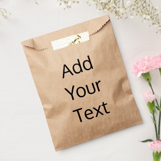 独自のクラフトのカスタム好意バッグの作成 フェイバーバッグ (封をした状態)