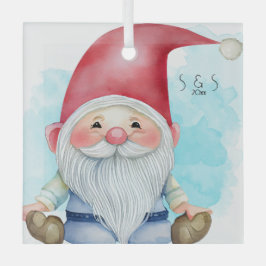 独自のクリスマスおもしろい格言の作成 ガラスオーナメント