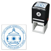 独自のクリスマスオーナメントの作成差出人住所 セルフインキングスタンプ (インサイチュ)