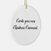 独自のクリスマスオーナメントを作成 セラミックオーナメント (右)