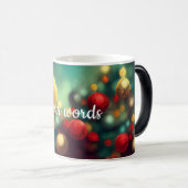 独自のクリスマスオーナメント モーフィングマグカップ (正面右)