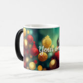 独自のクリスマスオーナメント モーフィングマグカップ (正面左)