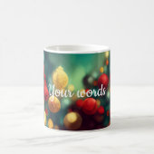 独自のクリスマスオーナメント モーフィングマグカップ (中央)