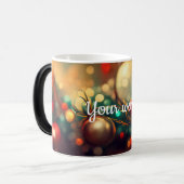 独自のクリスマスオーナメント モーフィングマグカップ (正面左)