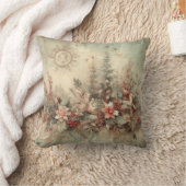 独自のクリスマスビクトリアンフローラの作成 クッション (ブランケット)