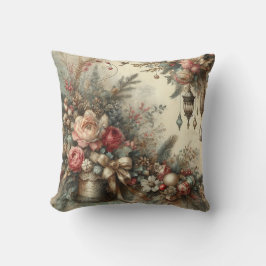 独自のクリスマスビクトリアンフローラランプの作成 クッション