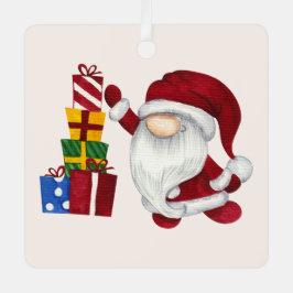 独自のクリスマスプレゼントの作成格言 メタルオーナメント