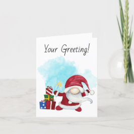 独自のクリスマスプレゼントスススパークラー格言の作成 シーズンカード