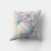 独自のクリスマスポイントの作成オーナメント クッション (裏面)