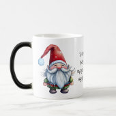 独自のクリスマス格言の作成 モーフィングマグカップ (左)