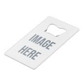 独自のクレジットカードボトルオープナーの作成 クレジットカード栓抜き (正面アングル)