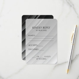 独自のグレースケール対角線スワイプを作成する 出欠カード