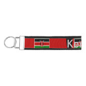 独自のケニアを作成 リストバンドキーホルダー (鍵左)