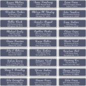 独自のゲストア結婚ドレスNavy Blueの作成 シール (正面)