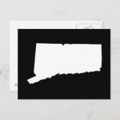 独自のコネチカット移動アナウンスメントの作成 ポストカード (正面/裏面)