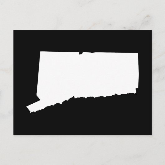 独自のコネチカット移動アナウンスメントの作成 ポストカード (正面)