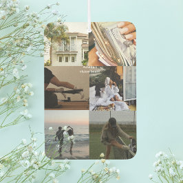 独自のコラージュ表現を作成する カーエアーフレッシュナー