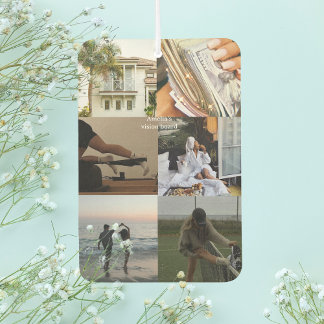 独自のコラージュ表現を作成する カーエアーフレッシュナー