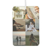 独自のコラージュ表現を作成する カーエアーフレッシュナー (正面)