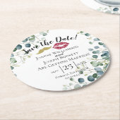 独自のコースターを作成し、日付を保存する ラウンドペーパーコースター (アングル)