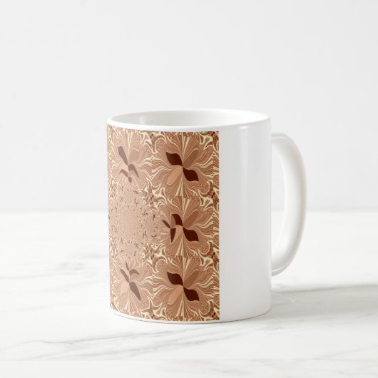 独自のコーヒーカラーを作成 コーヒーマグカップ (正面右)