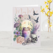 独自のゴシック様式のバラを作成 カード (黄色い花)