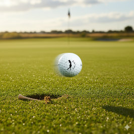 独自のゴルファーパーソナライズされたロゴ名を作成する ゴルフボール