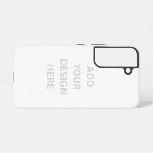 独自のサムスンギャラクシーS22ケースを作成 SAMSUNG GALAXYケース (裏面横)