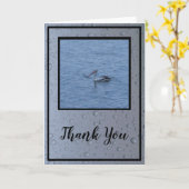 独自のサンキューカード カード (黄色い花)