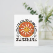 独自のサンシャインポストカードの作成 ポストカード (スタンド正面)