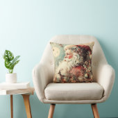 独自のサンタクロースとデコレーションヴィンテージを作成する クッション (椅子)