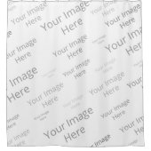 独自のシャワーカーカスタムテンを作成する シャワーカーテン (正面)