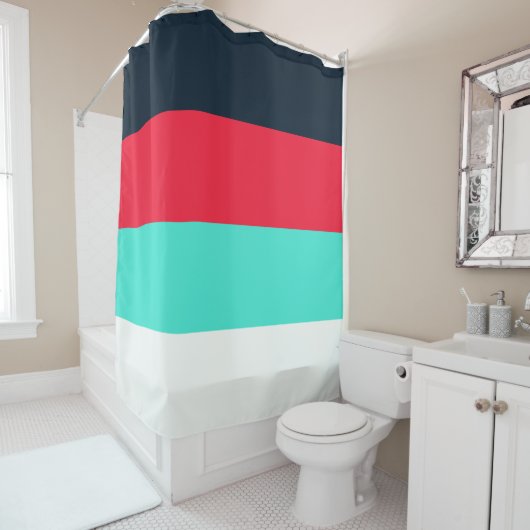 独自のシャワーカーパーソナライズされたテンを作成する シャワーカーテン (インサイチュ)